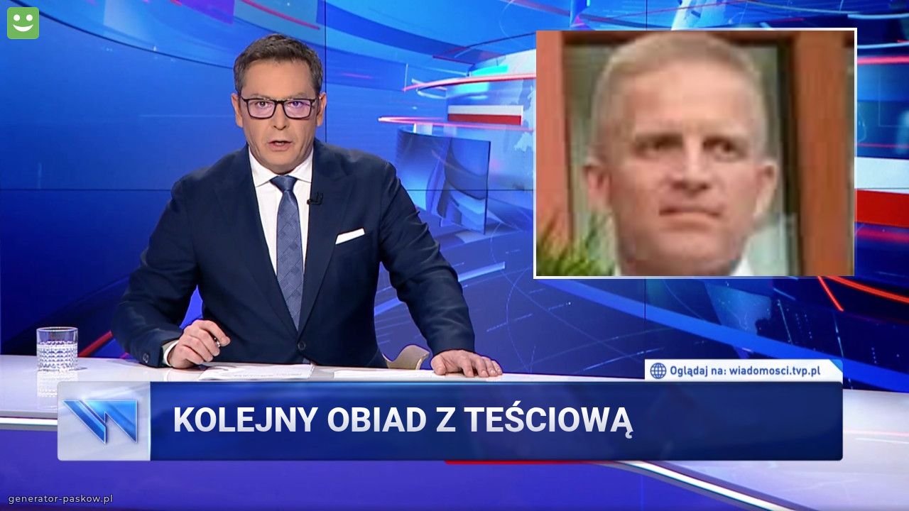 Kolejny obiad z teściową