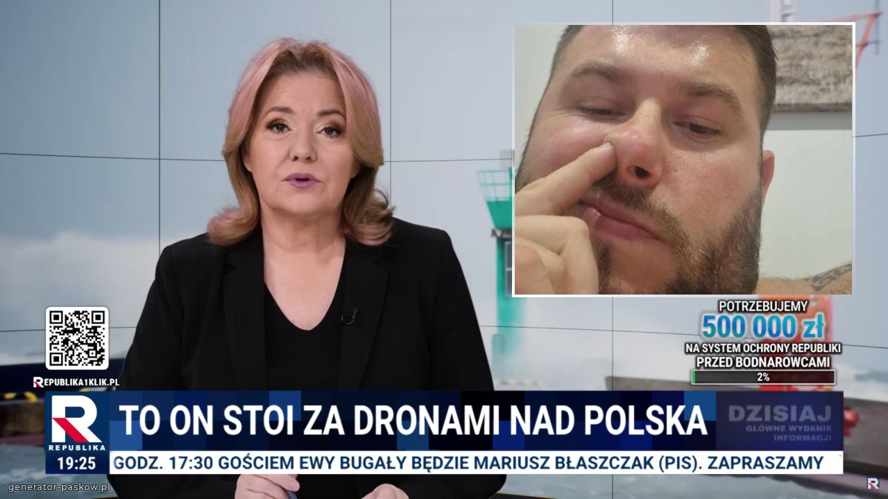 To on stoi za dronami nad Polska