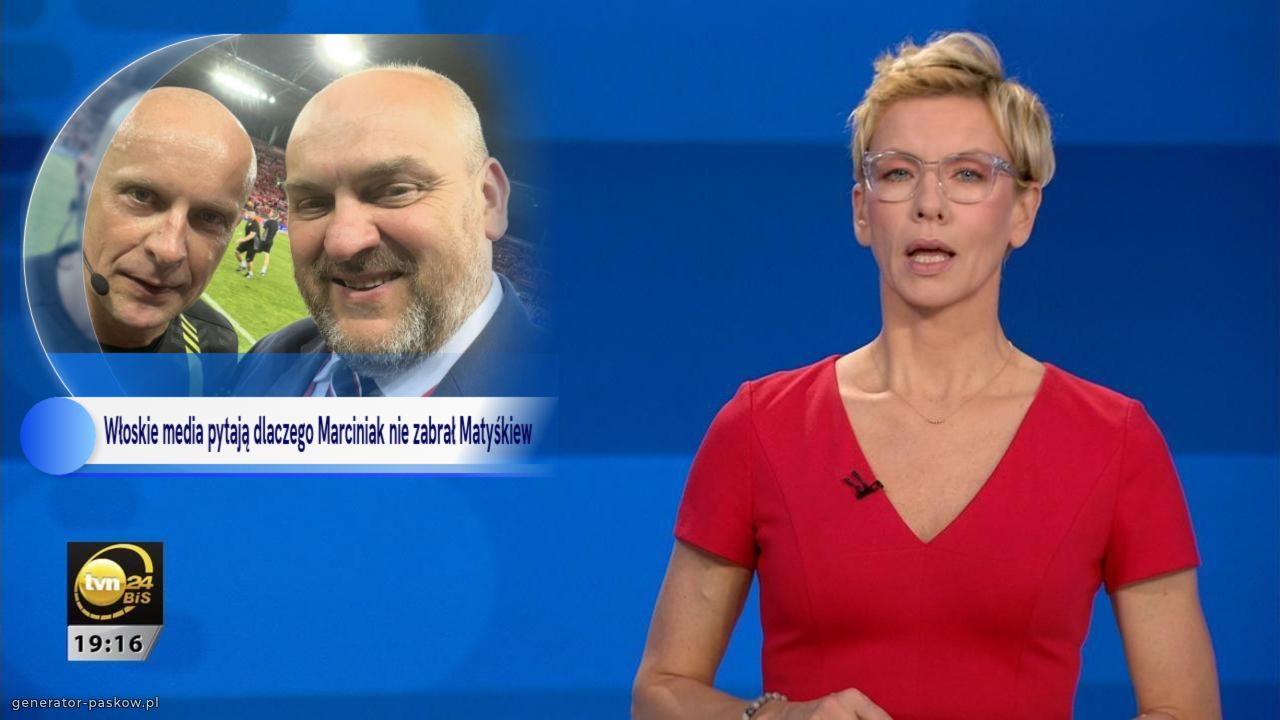 Włoskie media pytają dlaczego Marciniak nie zabrał Matyśkiew