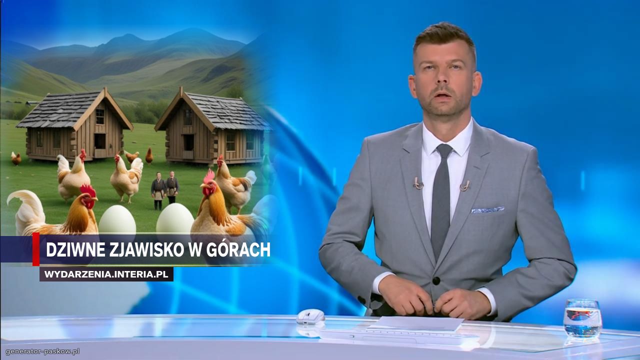 Dziwne zjawisko w górach 