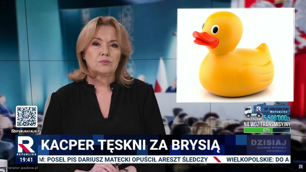 kacper Tęskni za brysią