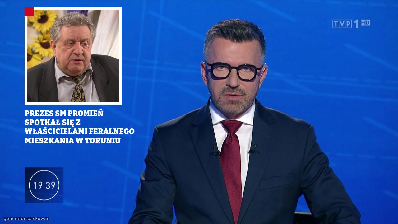 PREZES SM PROMIEŃ SPOTKAŁ SIĘ Z WŁAŚCICIELAMI FERALNEGO MIESZKANIA W TORUNIU