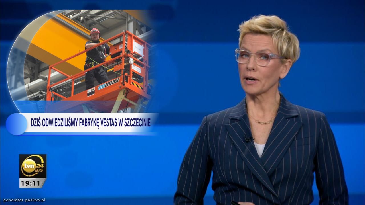  DZIŚ ODWIEDZILIŚMY FABRYKĘ VESTAS W SZCZECINIE 