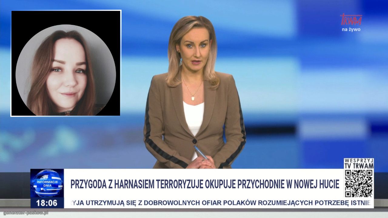  Przygoda z harnasiem terroryzuje okupuje przychodnie w nowej hucie
