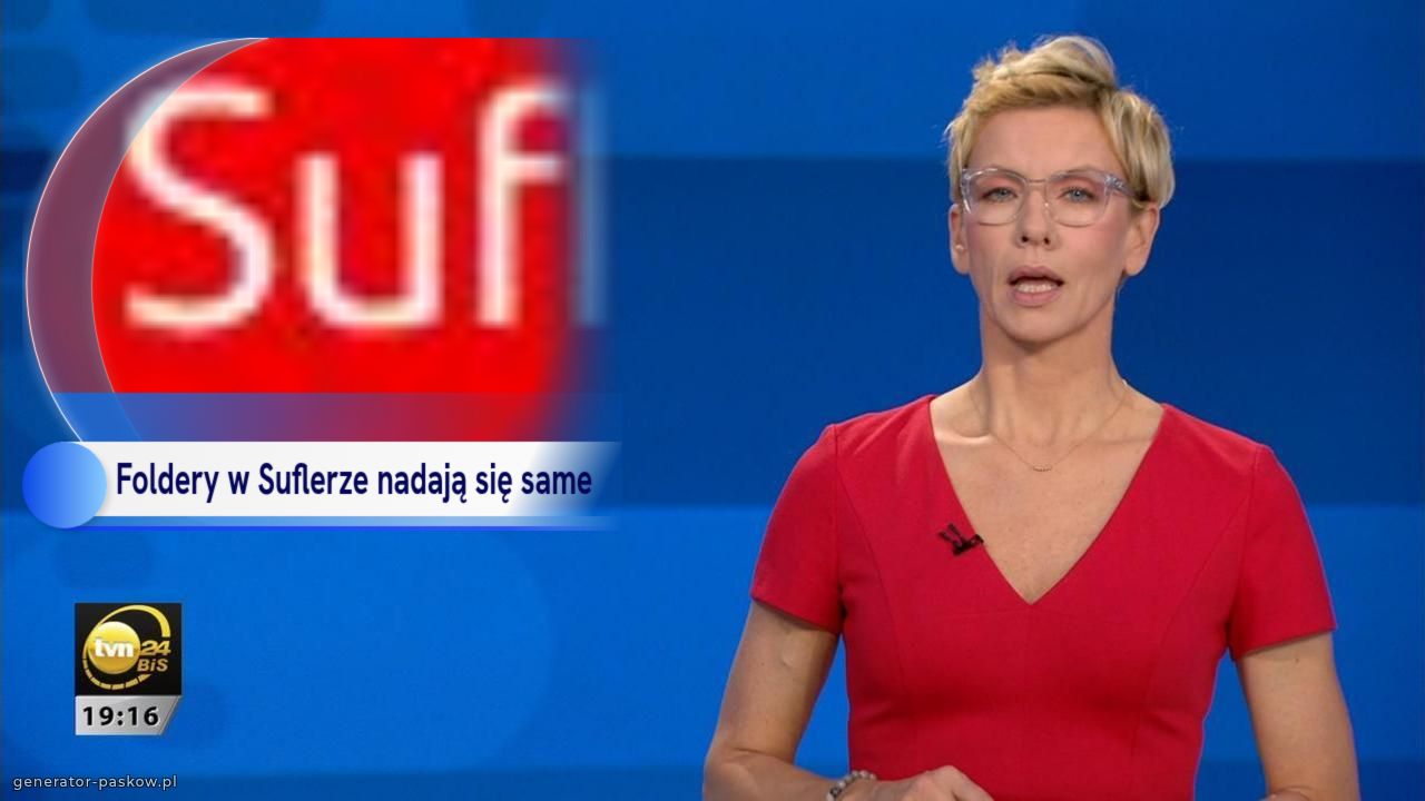 Foldery w Suflerze nadają się same
