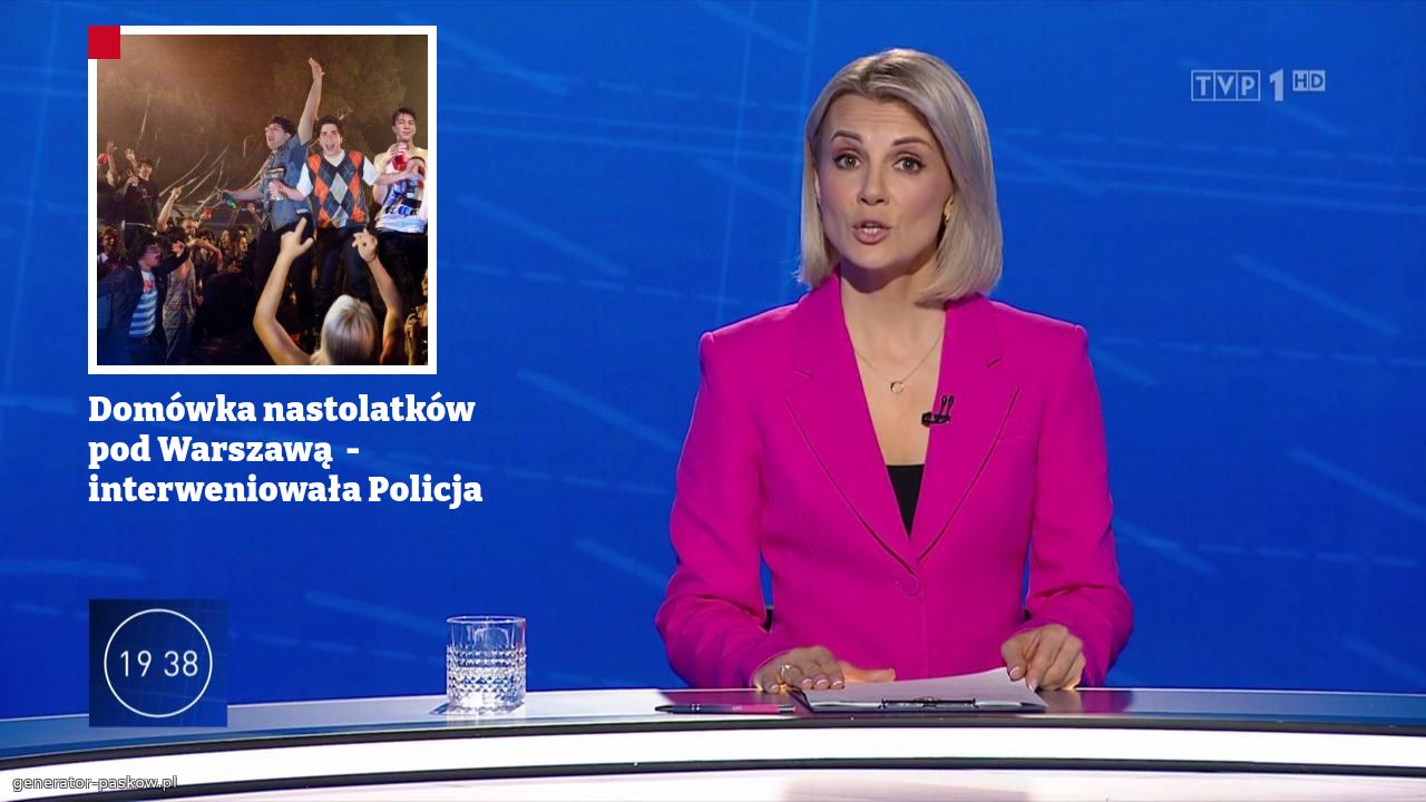Domówka nastolatków pod Warszawą  - interweniowała Policja 