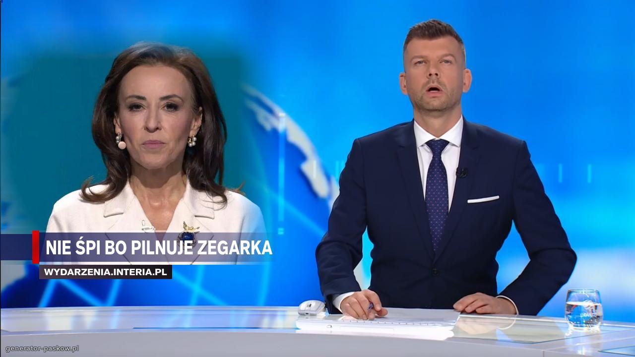 Nie śpi bo pilnuje zegarka