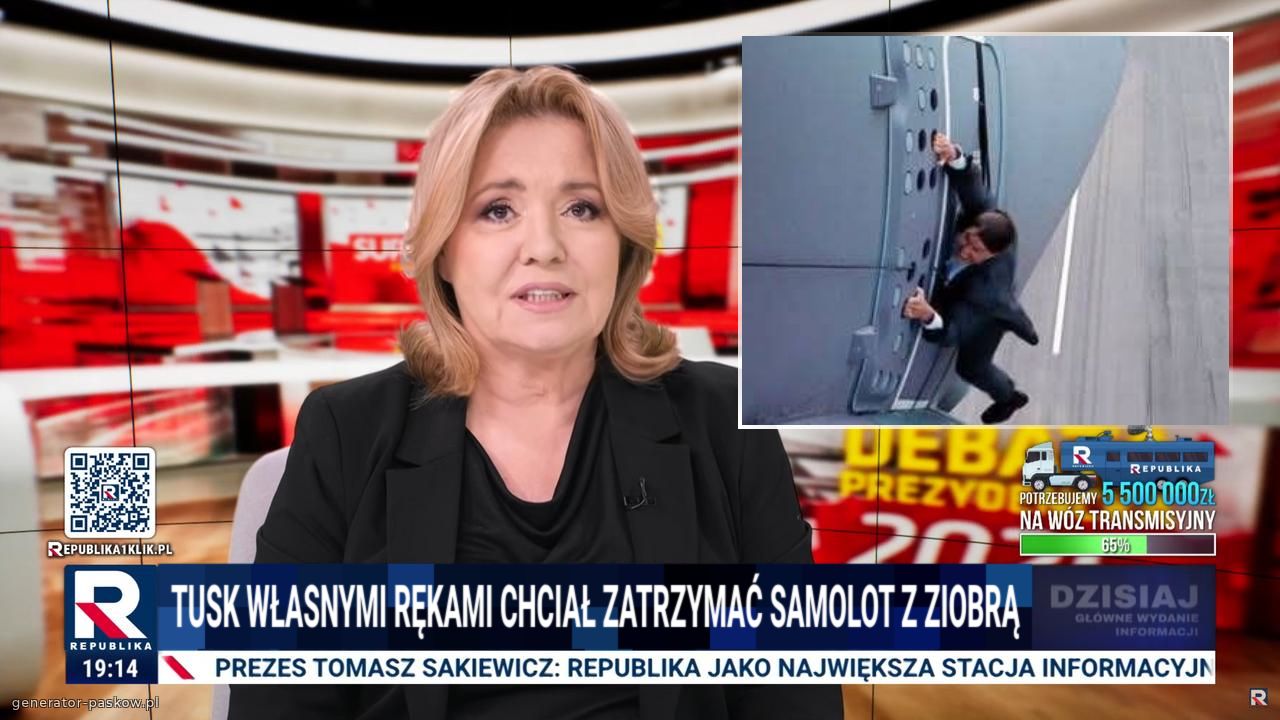 tusk własnymi rękami chciał zatrzymać samolot z ziobrą