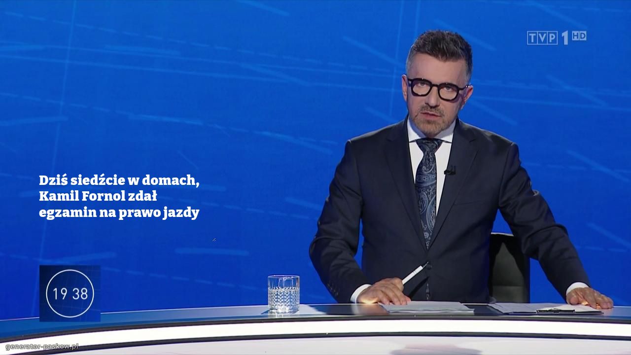 Dziś siedźcie w domach, Kamil Fornol zdał egzamin na prawo jazdy 