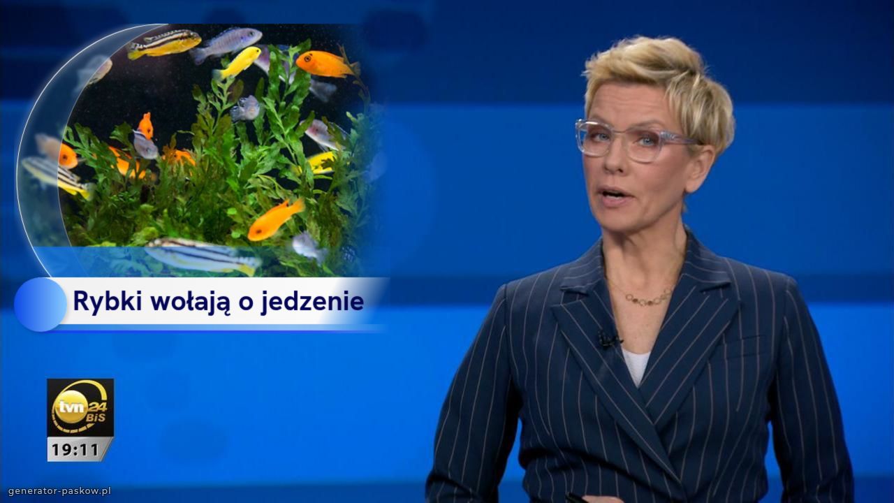 Rybki wołają o jedzenie 