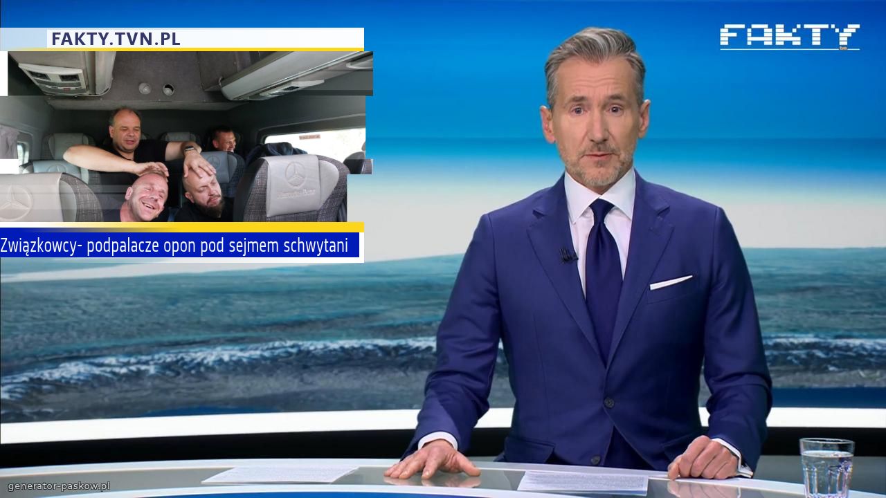Związkowcy- podpalacze opon pod sejmem schwytani 