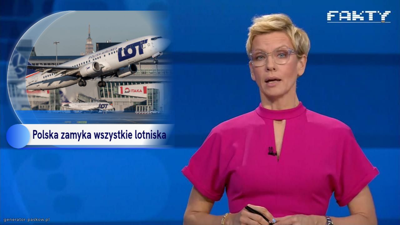 Polska zamyka wszystkie lotniska