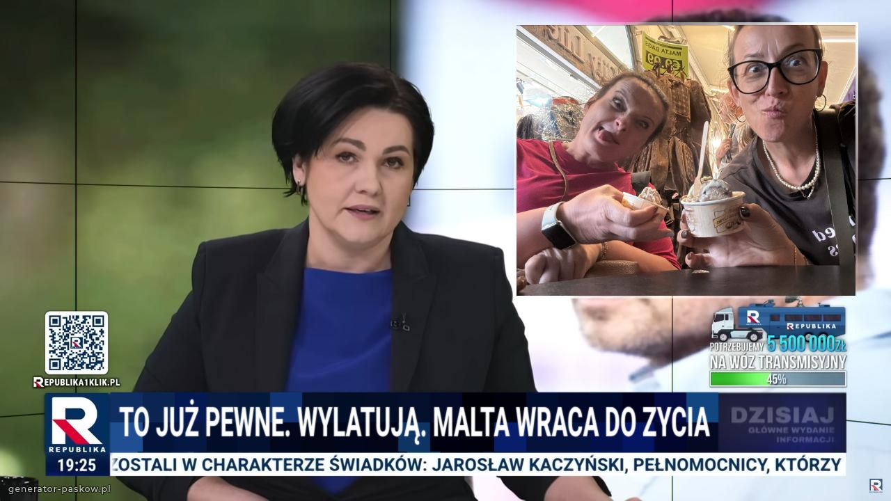 To już pewne. Wylatują. Malta wraca do zycia