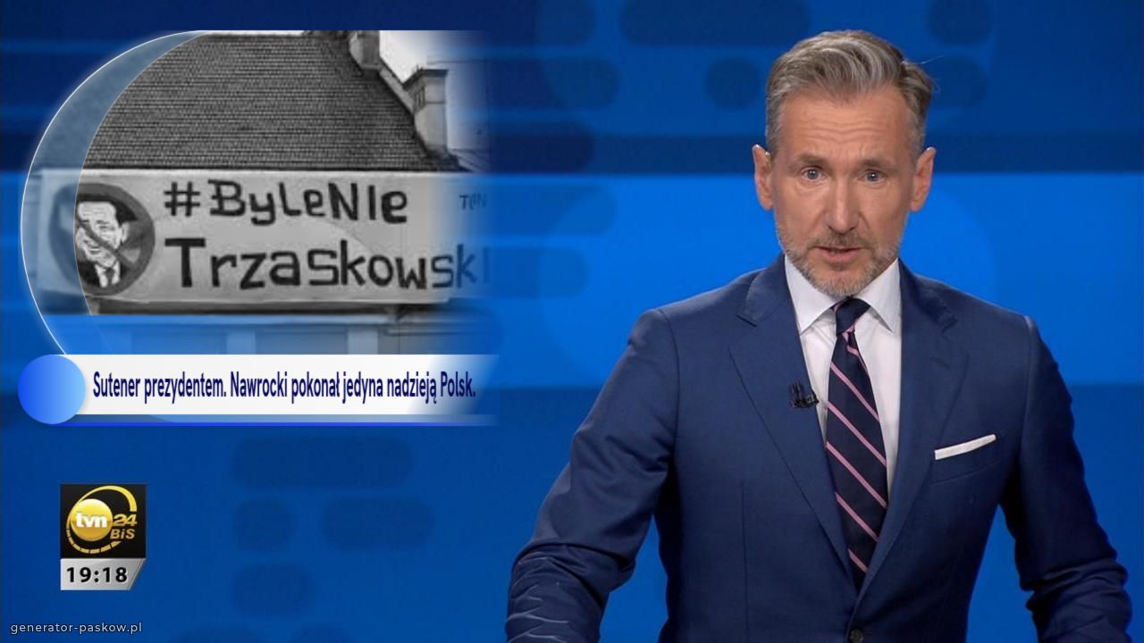 Sutener prezydentem. Nawrocki pokonał jedyna nadzieją Polsk.