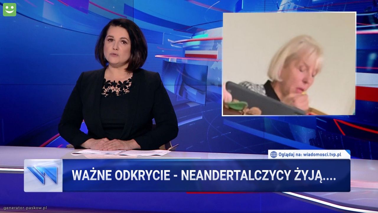WAŻNE ODKRYCIE - NEANDERTALCZYCY ŻYJĄ....