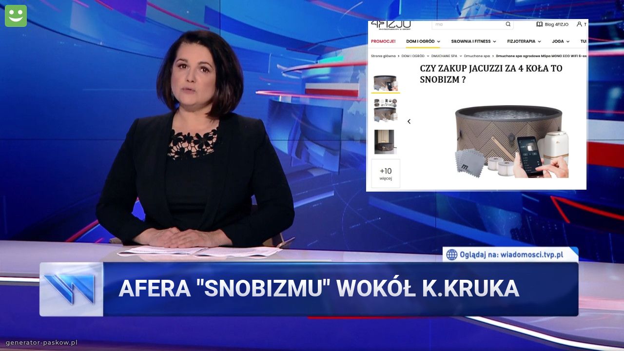 AFERA "SNOBIZMU" WOKÓŁ K.KRUKA