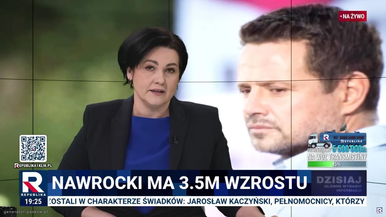 Nawrocki ma 3.5m wzrostu