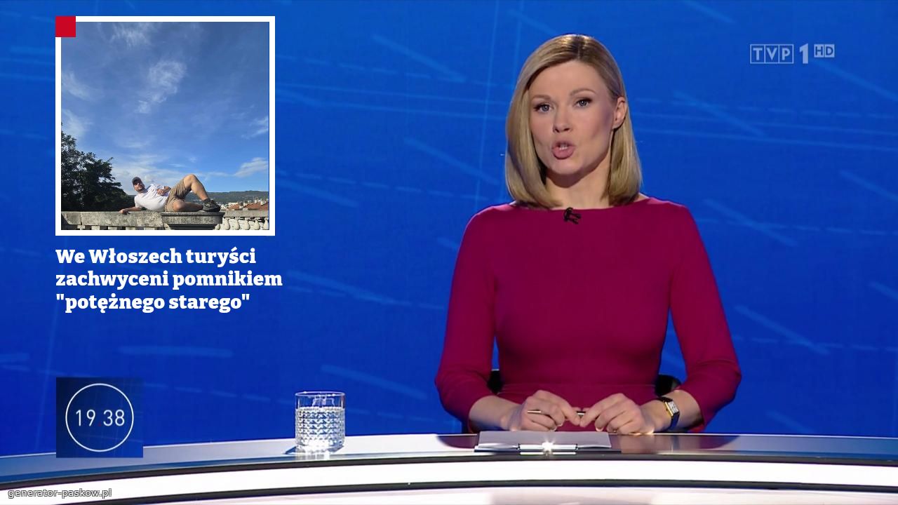 We Włoszech turyści zachwyceni pomnikiem "potężnego starego"
