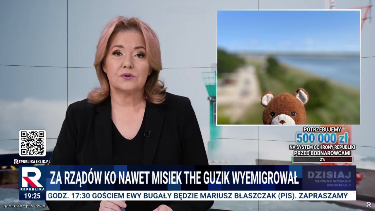 Za rządów KO nawet Misiek The Guzik wyemigrował