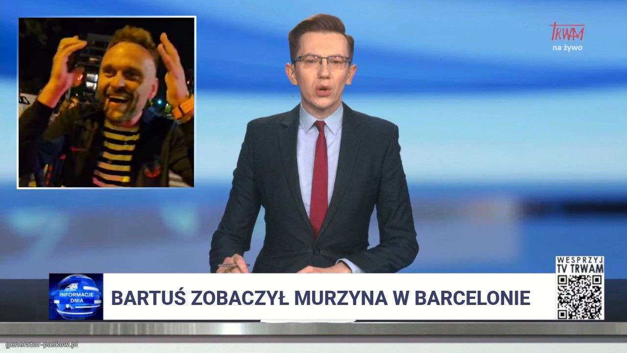 Bartuś zobaczył murzyna w barcelonie