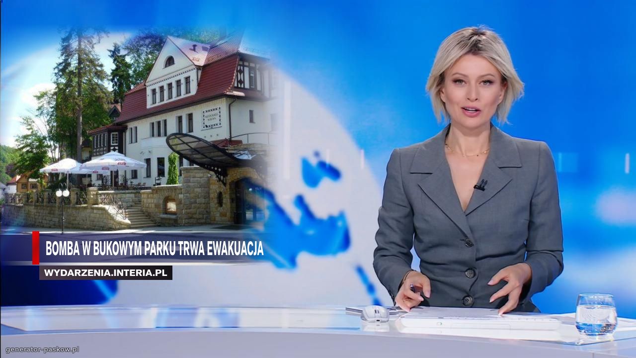 Bomba w Bukowym Parku trwa ewakuacja    