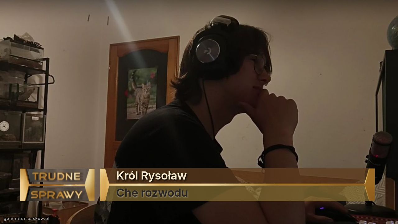 Król Rysoław
Che rozwodu