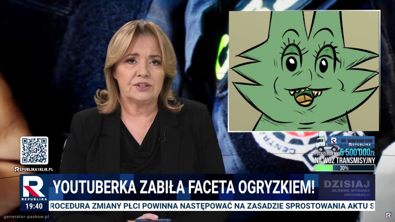 Youtuberka Zabiła Faceta Ogryzkiem!
