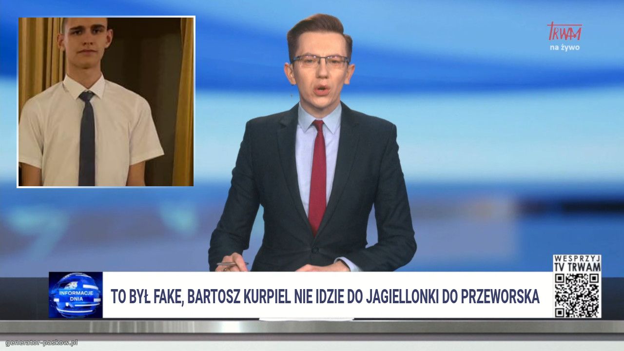 To był fake, Bartosz Kurpiel nie idzie do Jagiellonki do Przeworska  