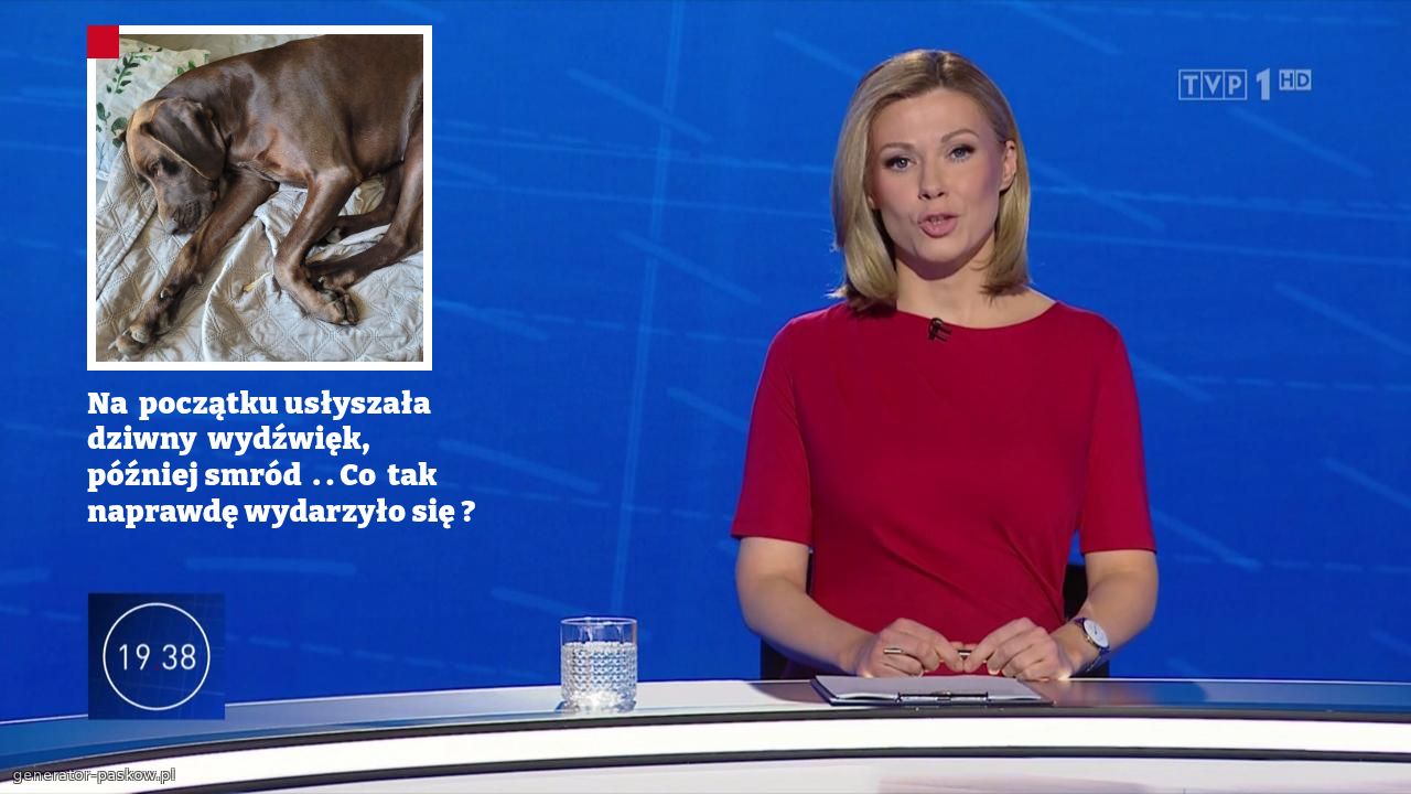 Na  początku usłyszała   dziwny  wydźwięk, później smród  . . Co  tak naprawdę wydarzyło się ?