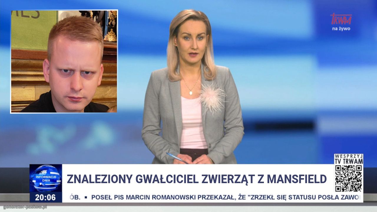 Znaleziony gwałciciel zwierząt z Mansfield 