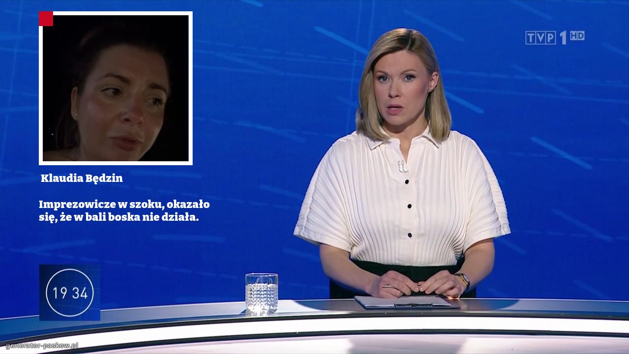  Klaudia Będzin

Imprezowicze w szoku, okazało się, że w bali boska nie działa.
