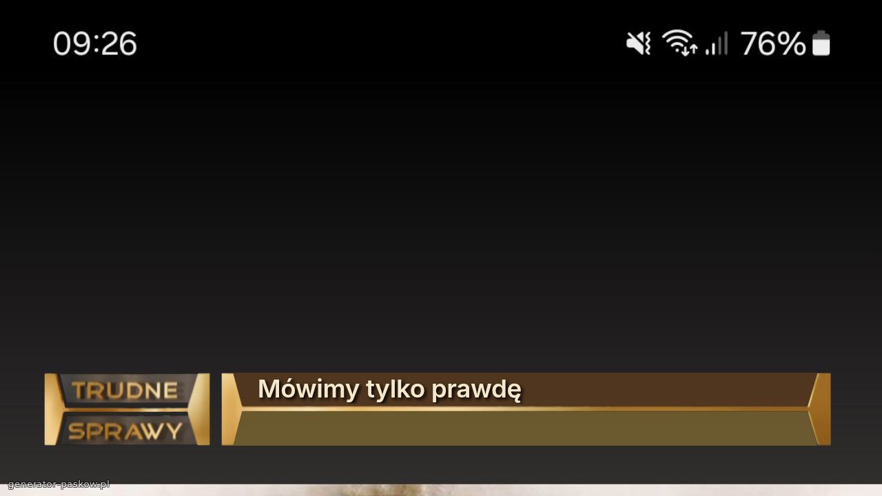 Mówimy tylko prawdę
