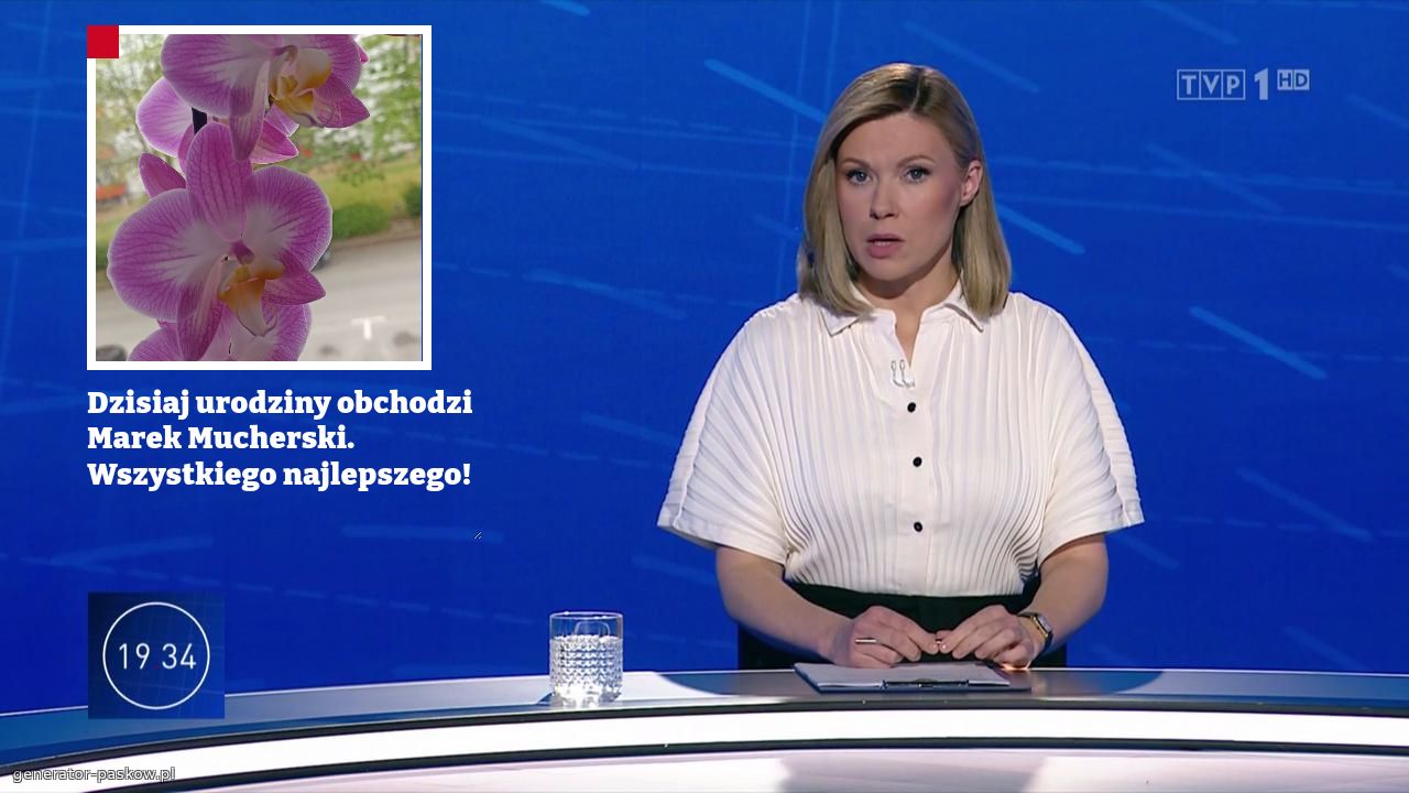 Dzisiaj urodziny obchodzi Marek Mucherski. Wszystkiego najlepszego!