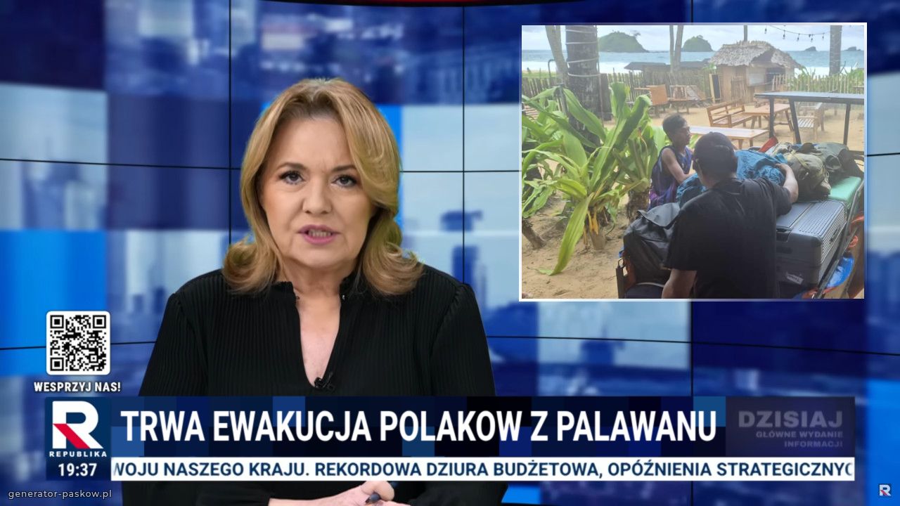 Trwa ewakucja polakow z palawanu