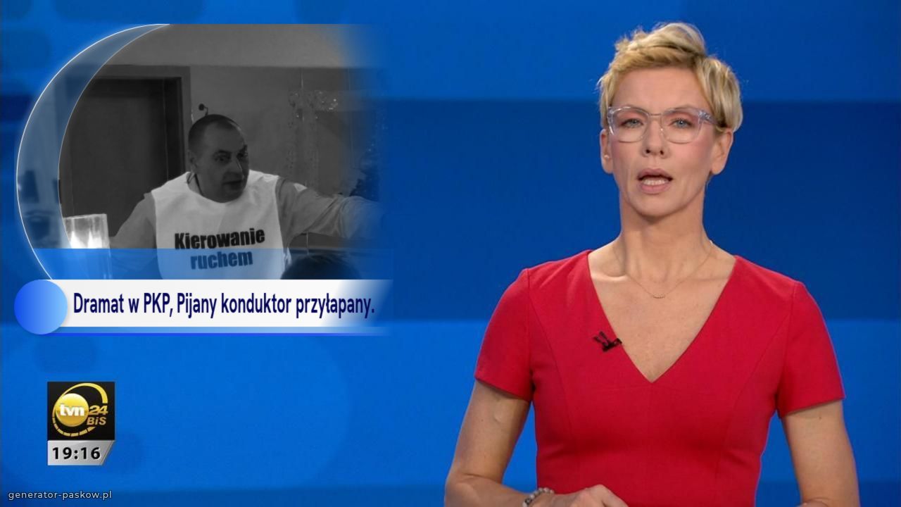 Dramat w PKP, Pijany konduktor przyłapany.