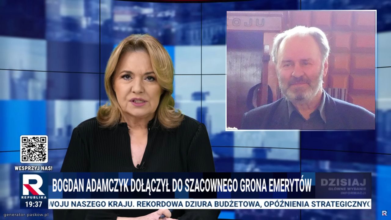BOGDAN ADAMCZYK DOŁĄCZYŁ DO SZACOWNEGO GRONA EMERYTÓW