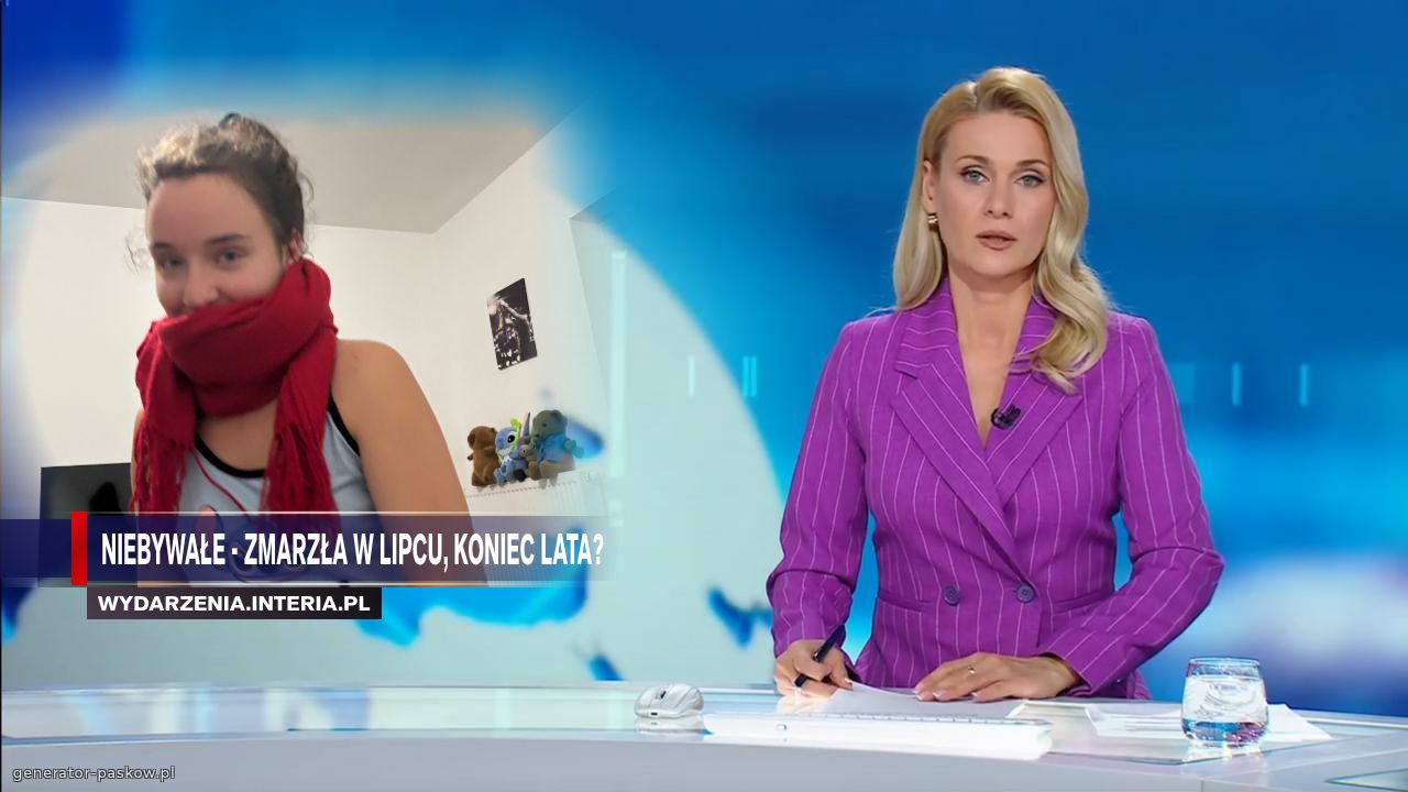 NIEBYWAŁE - ZMARZŁA W LIPCU, KONIEC LATA?