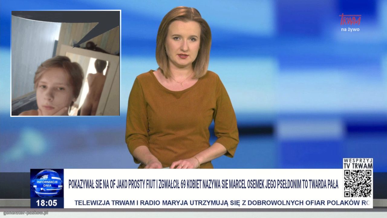 Pokazywał sie na of jako prosty fiut i zgwałcił 69 kobiet nazywa sie marcel osemek jego psełdonim to twarda pała