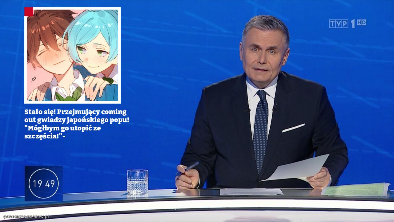 Stało się! Przejmujący coming out gwiadzy japońskiego popu!
"Mógłbym go utopić ze szczęścia!"-