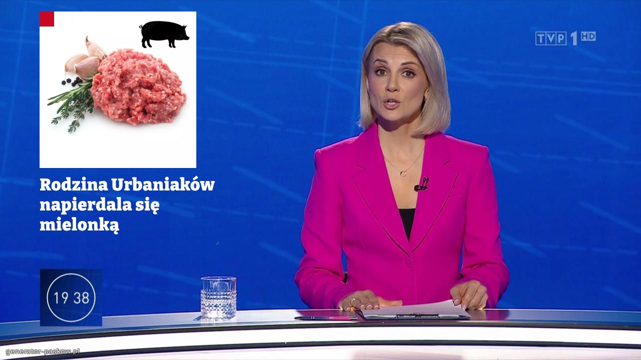 Rodzina Urbaniaków napierdala się mielonką