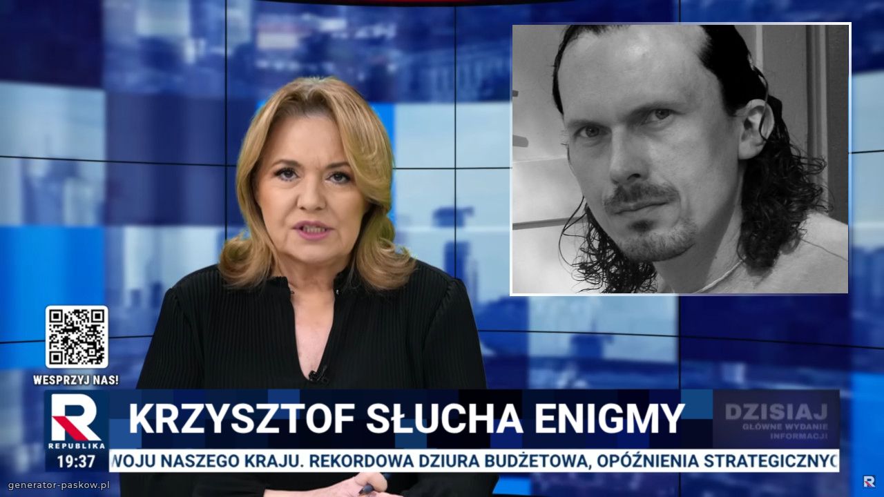  Krzysztof słucha Enigmy
