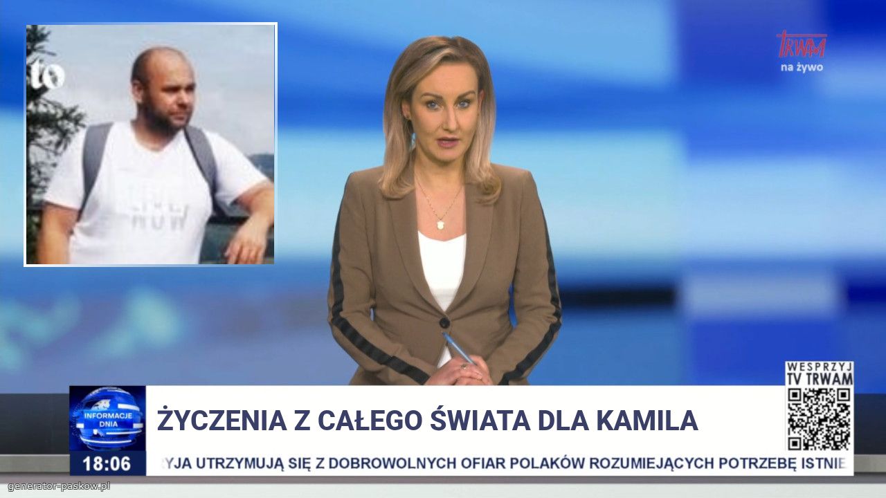 ŻYCZENIA Z CAŁEGO ŚWIATA DLA KAMILA