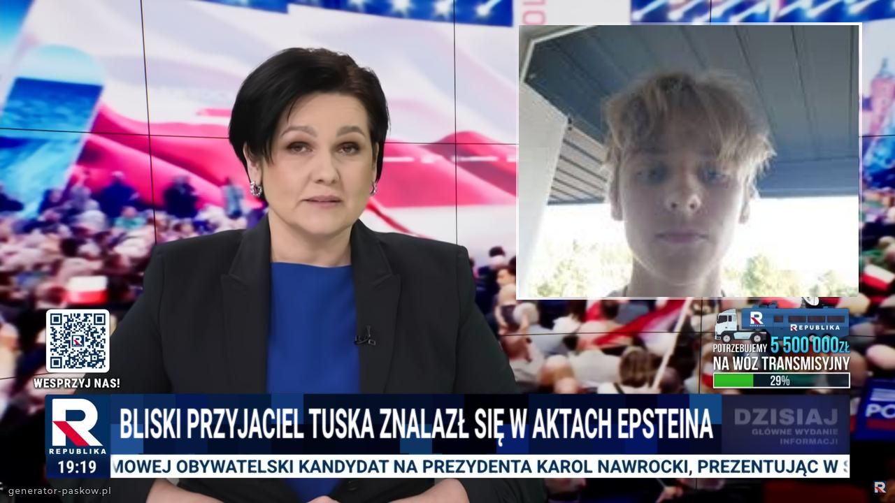 BLISKI PRZYJACIEL TUSKA ZNALAZŁ SIĘ W AKTACH EPSTEINA