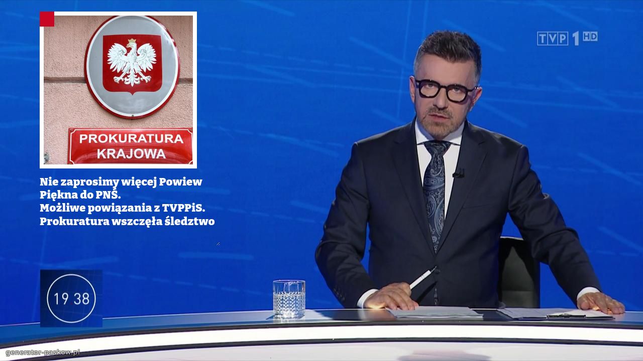 Nie zaprosimy więcej Powiew Piękna do PNŚ.
Możliwe powiązania z TVPPiS. 
Prokuratura wszczęła śledztwo