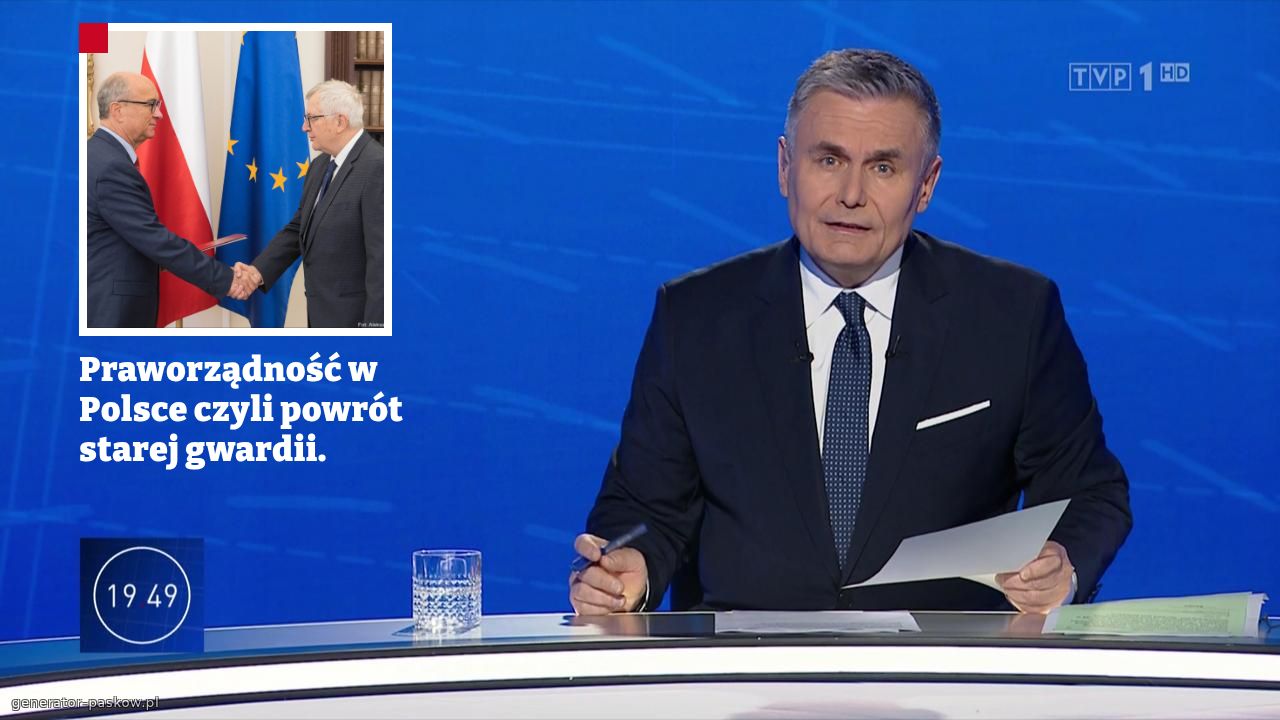 Praworządność w Polsce czyli powrót starej gwardii. 