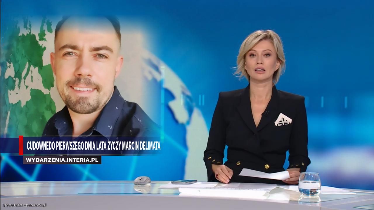 Cudownedo pierwszego dnia lata życzy marcin Delimata