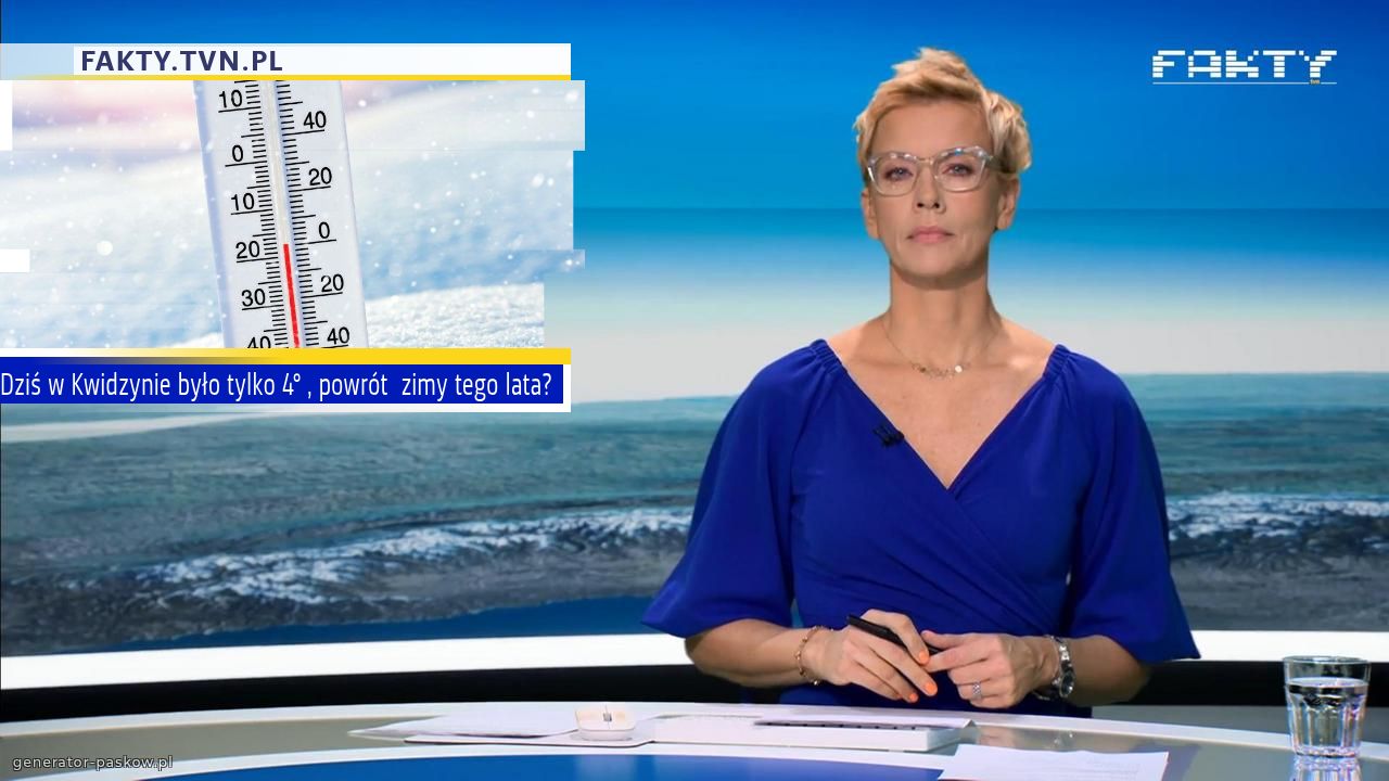 Dziś w Kwidzynie było tylko 4° , powrót  zimy tego lata?