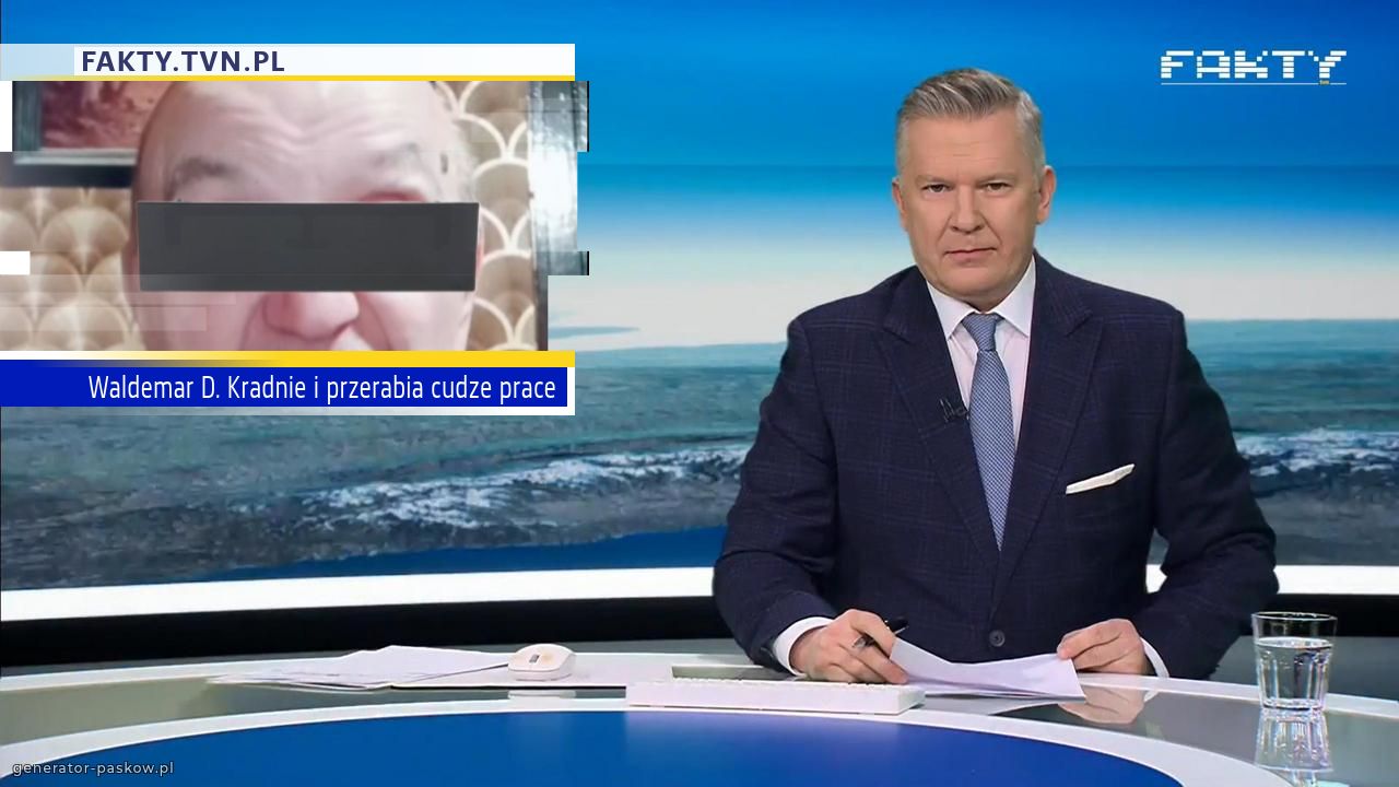 Waldemar D. Kradnie i przerabia cudze prace