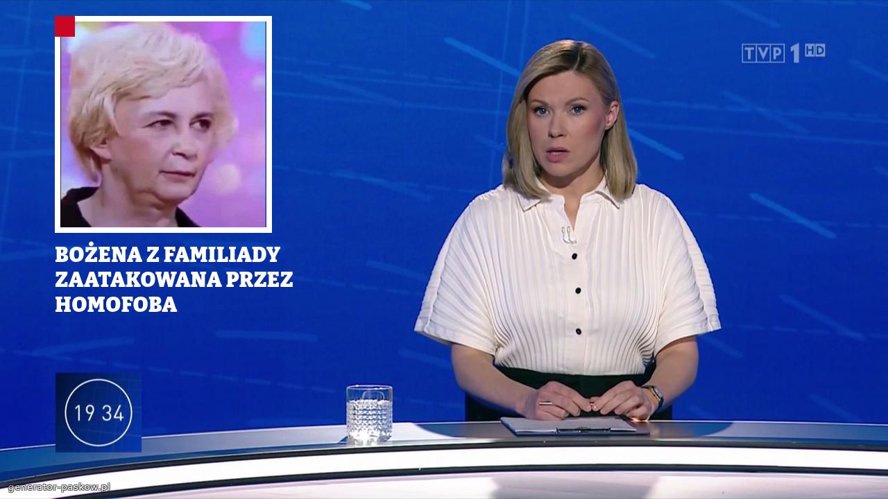 BOŻENA Z FAMILIADY ZAATAKOWANA PRZEZ HOMOFOBA