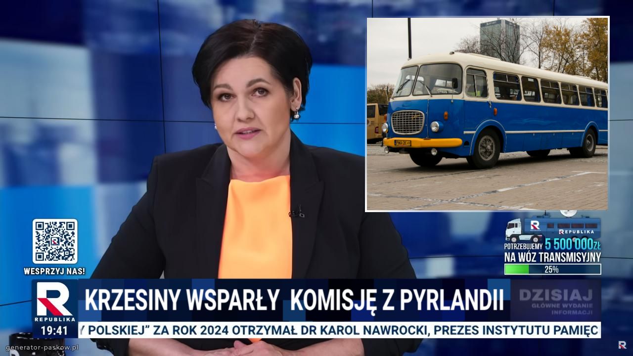 Krzesiny wsparły  Komisję z pyrlandii